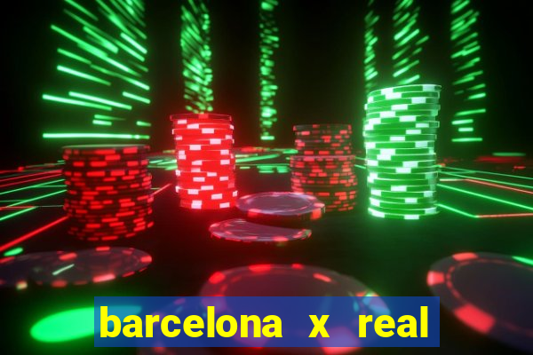 barcelona x real madrid multicanais